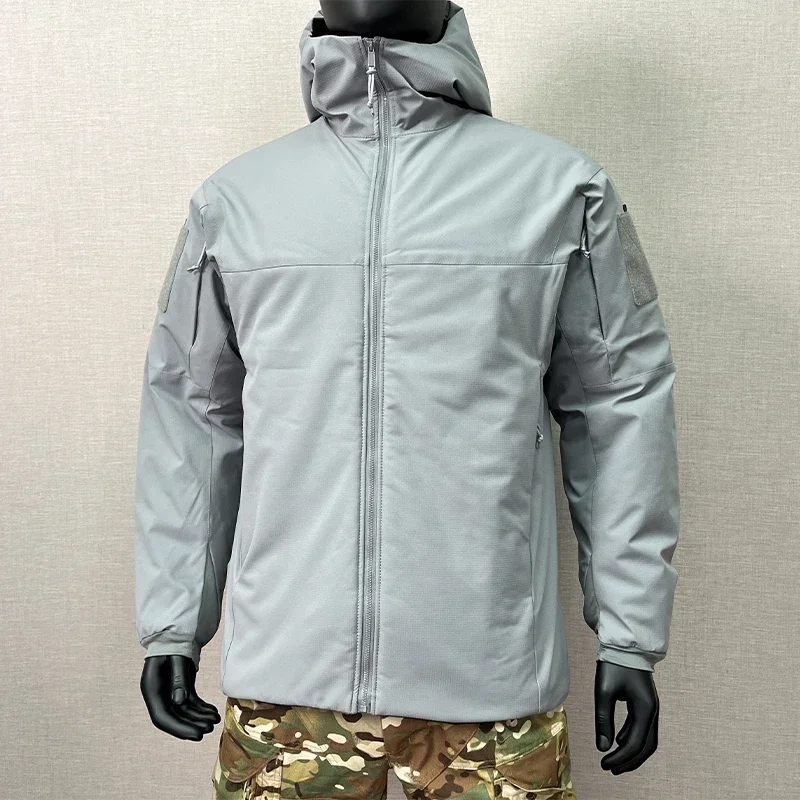 Man New Winter Warm Tactical Thickened Jacket Military Cotton Coat Waterproof Windproof Safari Hunting Skiing Polar Cold Clothes