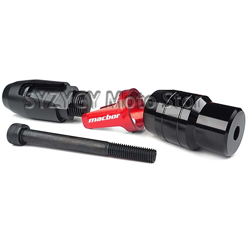 For Macbor montana xr5 fun125 plus Motorcycle CNC Accessoires Falling protection Exhaust Slider Crash - view 4