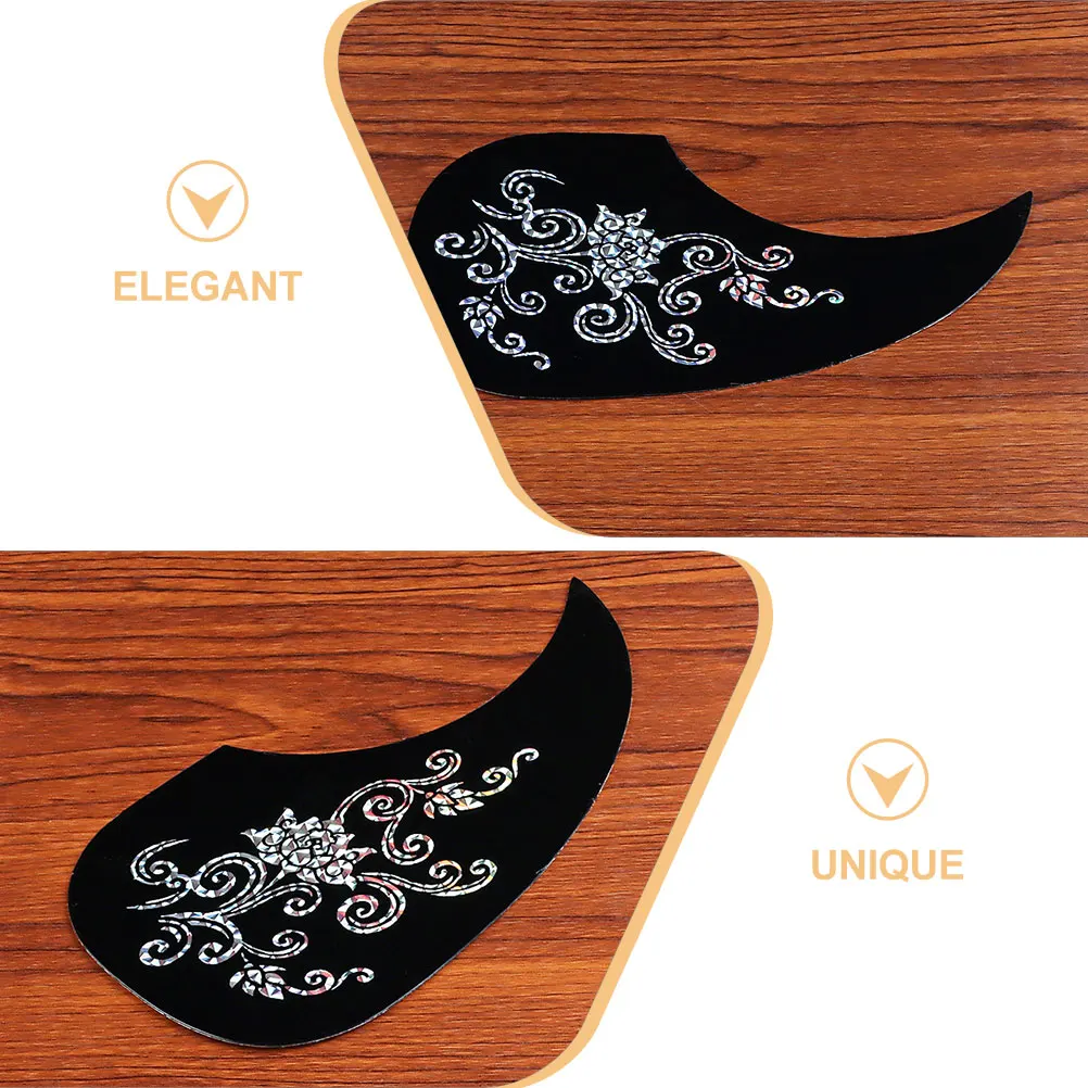 

Deluxe Acoustic Replacement Plastic Scratch Plate Protective Protector Decorative Guard Panel Anti-Scratch Smooth