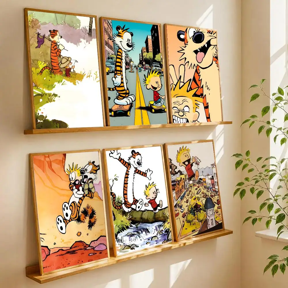 Anime H-Hobbes Poster High-definition Waterproof Poster Stickers Suitable For Bedroom Living Room Home Decoration