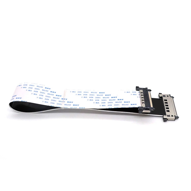 

51 Pin I-PEX 4K LVDS Ultra HD LCD Strip Cable AWM 20861 20706 105C 60V VW-1 V-by One 51P FFC Double Head