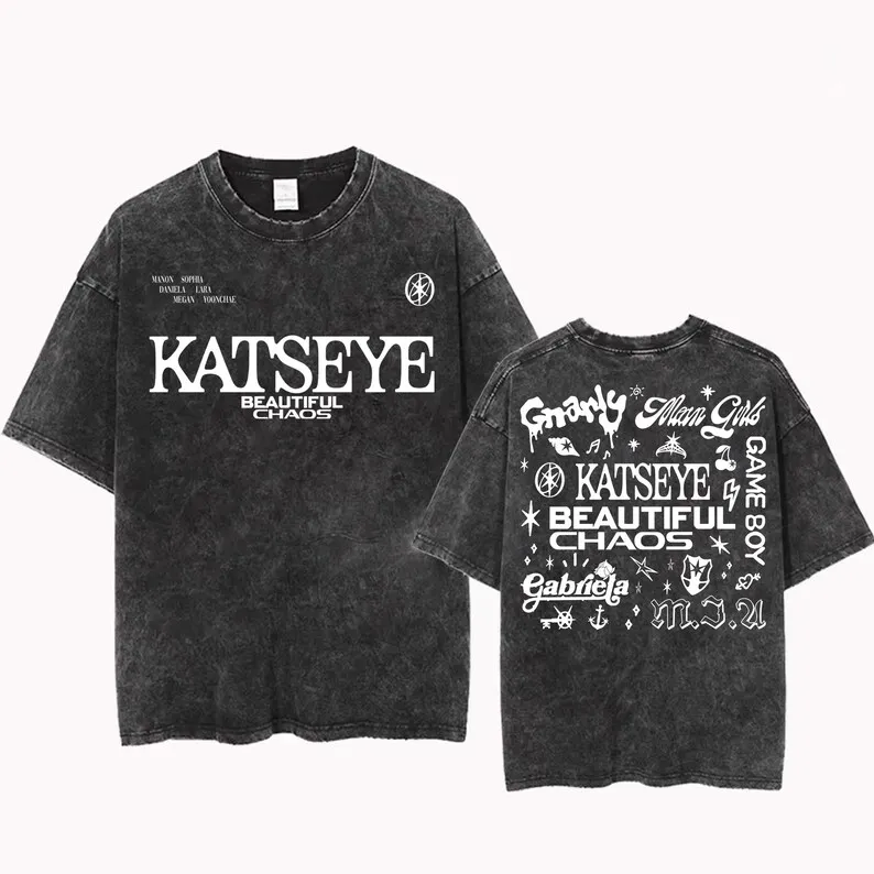 

K POP Хип-Хоп Поп-принт Ретро Стирка с коротким рукавом High Street Футболка с круглым вырезом Повседневная спортивная уличная одежда Высококачественный топ унисекс