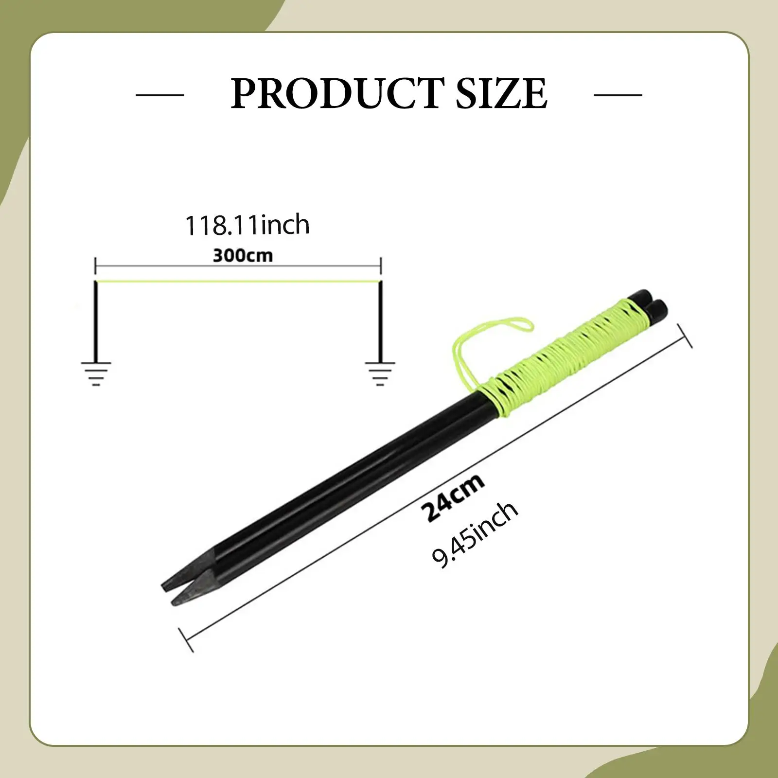 Golf Putting String Outdoor Golf Accessories Auxiliary Rope for Beginners Professional Player Putt Practice Guide Line with Pegs