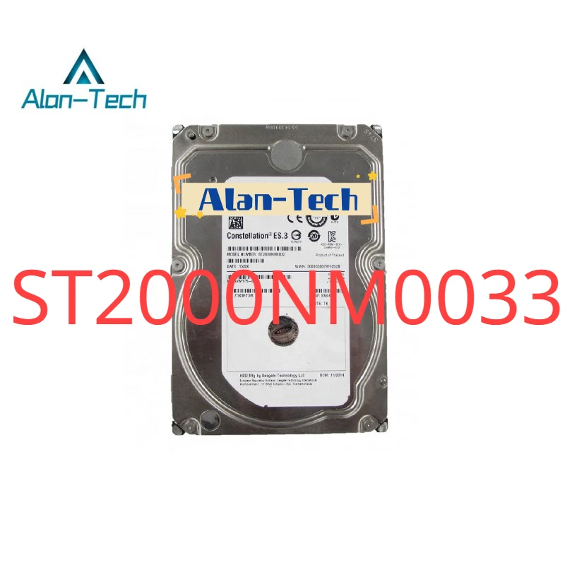 For Sea-gate ST2000NM0033 2TB New In Stock 3.5 7200Rpm SATA 3.5'' Hard Drives