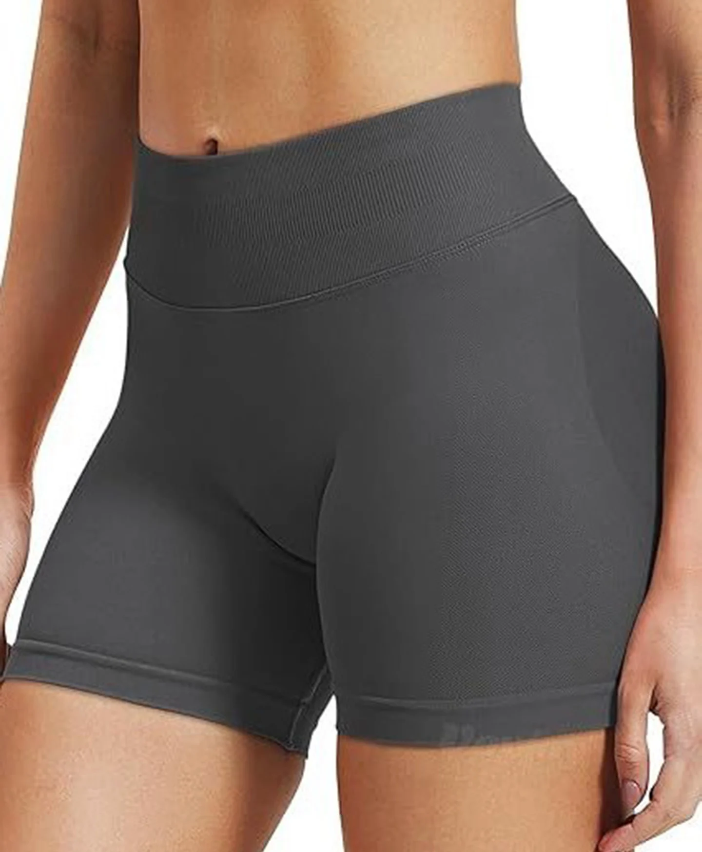 Damen-Sommer-Shorts, Shorts mit niedriger Taille, nahtlose Shorts, Sportshorts, Yoga-Shorts, Laufshorts und hochelastische Shorts für das Radtraining. – Detail 4