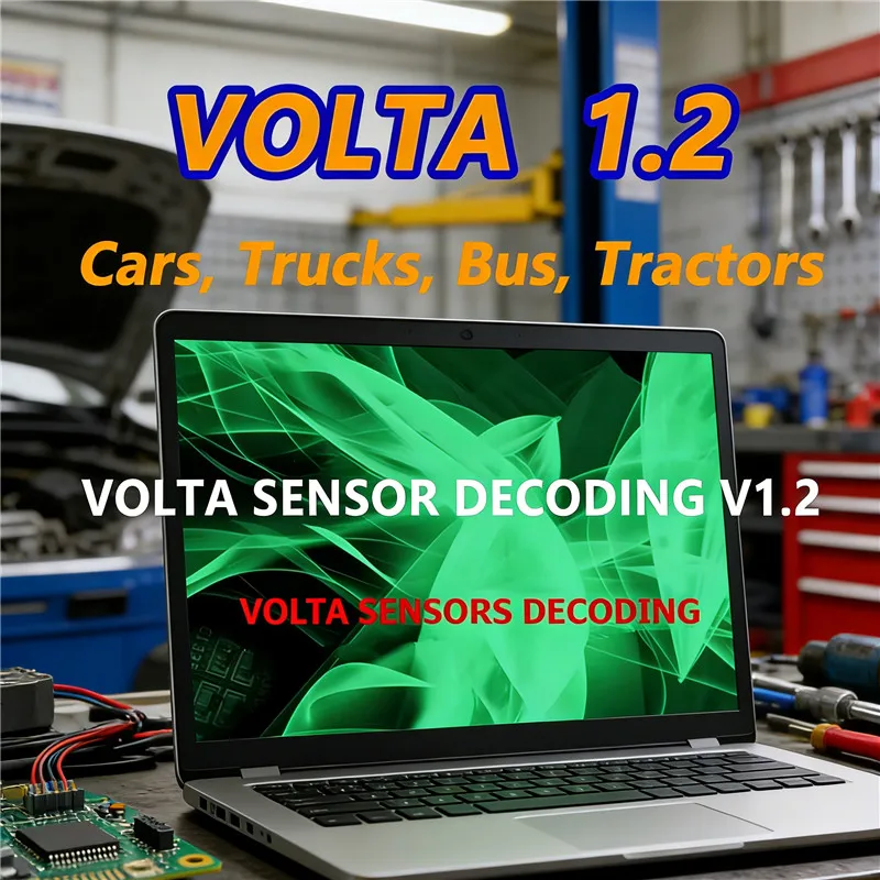

Car Tool VOLTA SENSOR DECODING V1.2 for Car Truck Bus Tractor Car Repair Tool Diagnostic Tools + Gift Brake Fluid Tester