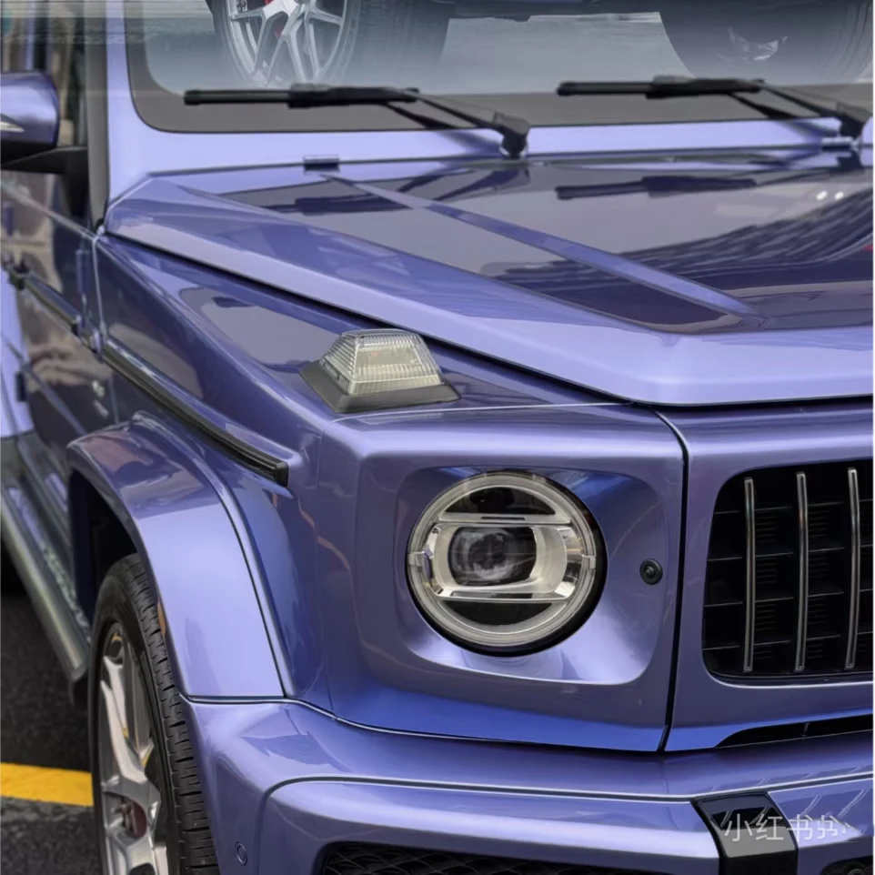 

Термопластичная полиуретановая фиолетовая автомобильная пленка Цветная PPF для автомобилей