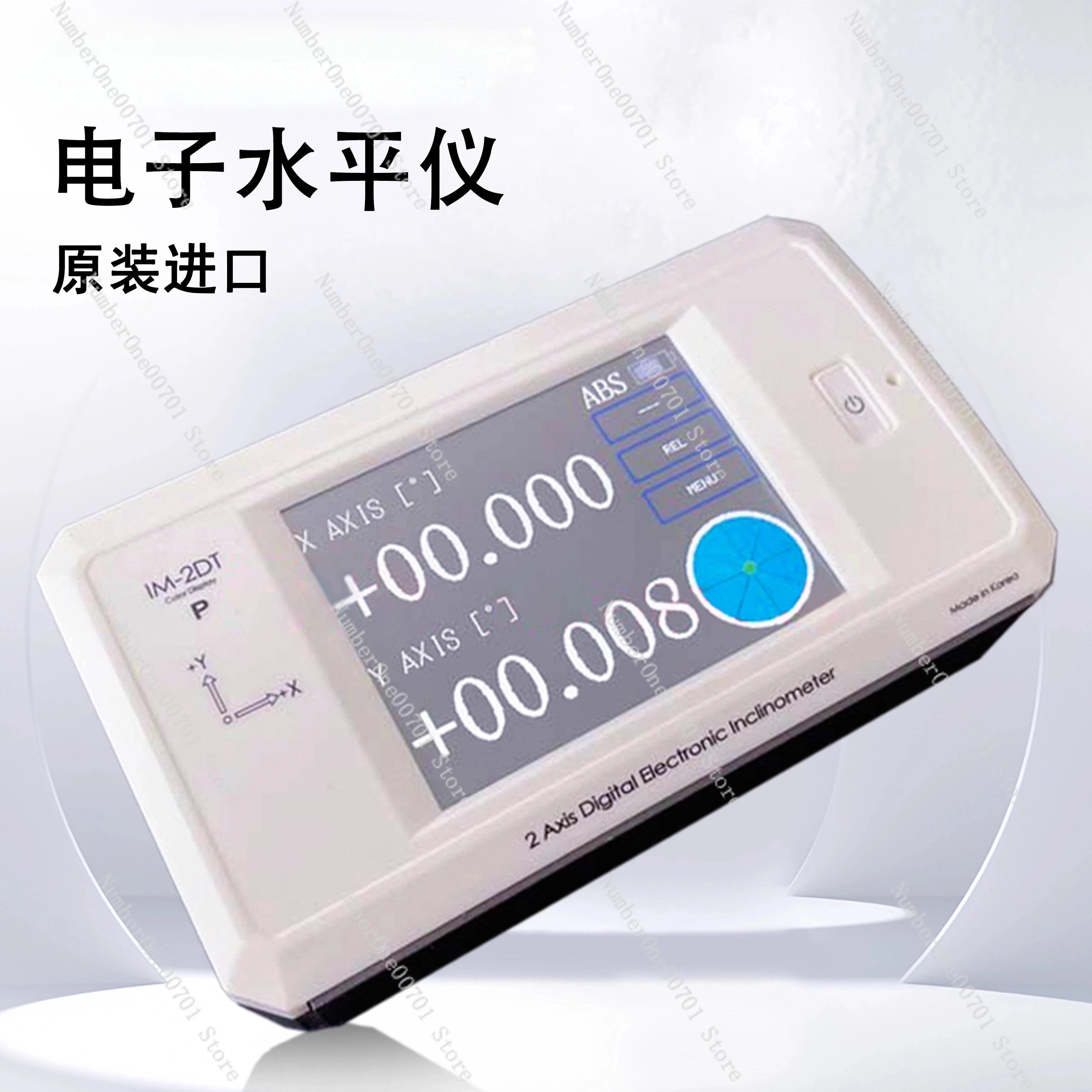 

Электронный уровень IM-2DT Dongdu, высокоточный двухосевой измеритель угла с цифровым дисплеем, 0,001 градуса