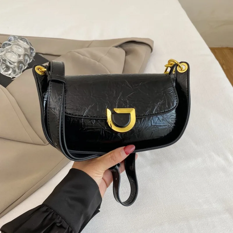 

2025 French Vintage Shoulder Bag, Retro Crossbody Purse for Women Chic Tote Minimalist Sling Bag, Fashion Top Handle Bag​