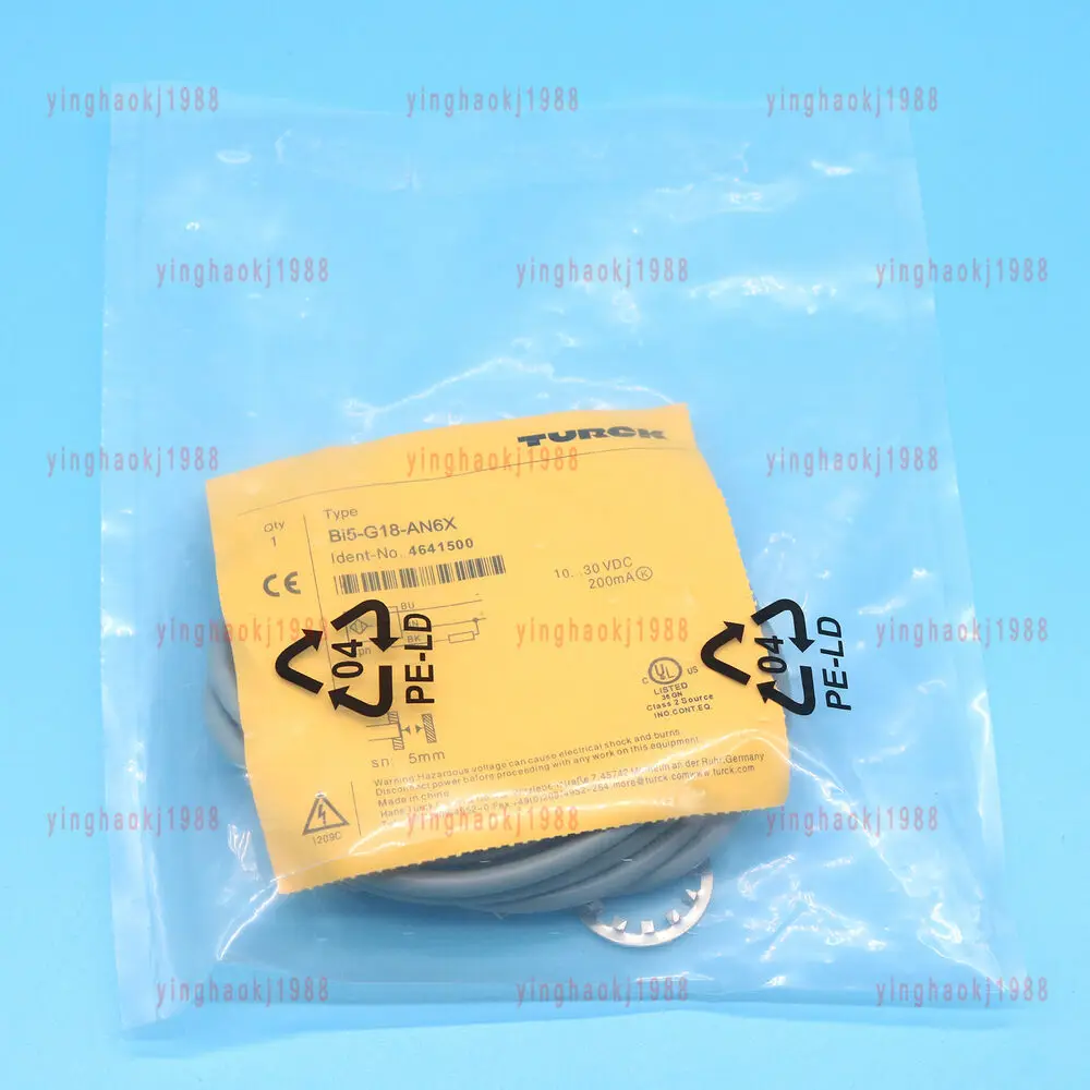 One New TURCK BI5-G18-AN6X 4641500 PROXIMITY SWITCH SENSOR Fast Delivery