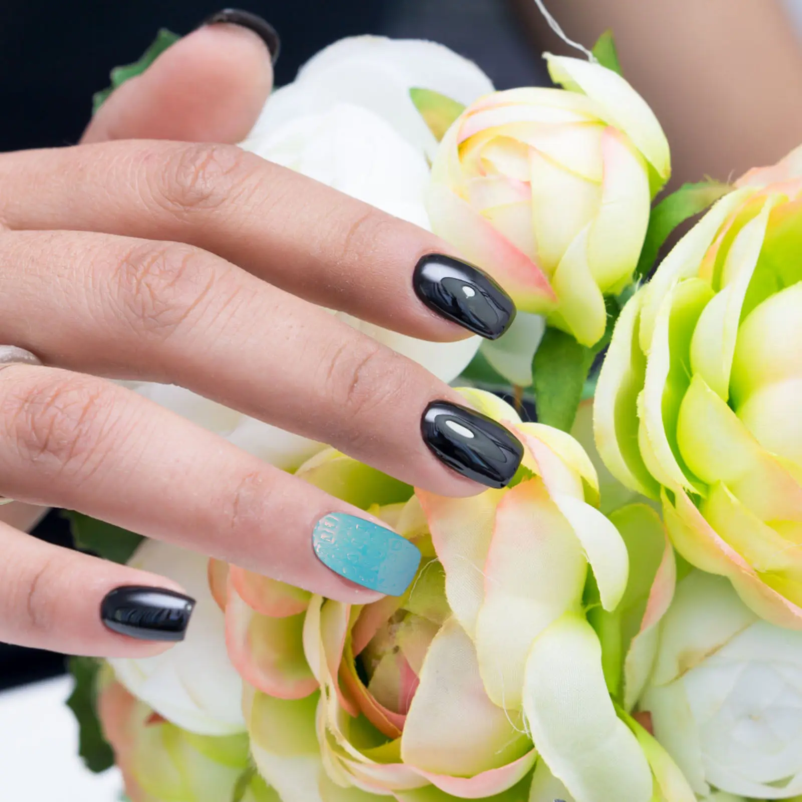 11Pcs Ice Glass Mermaid Nail Stickers Creative DIY Manicure Decals Home Salon Nail Art Decor Accessories for Birthday Party