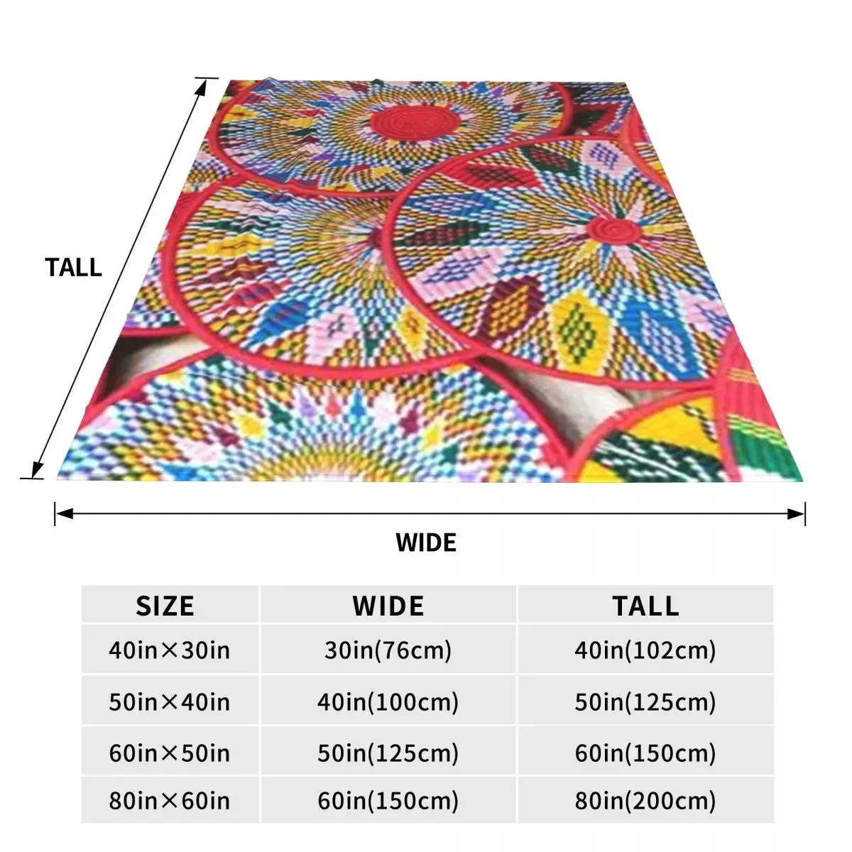 Ethiopian Plates Sefed Flannel Blanket African Art Traditional Super Warm Throw Blanket for Bed Travel Bedspread Sofa Bed Cover