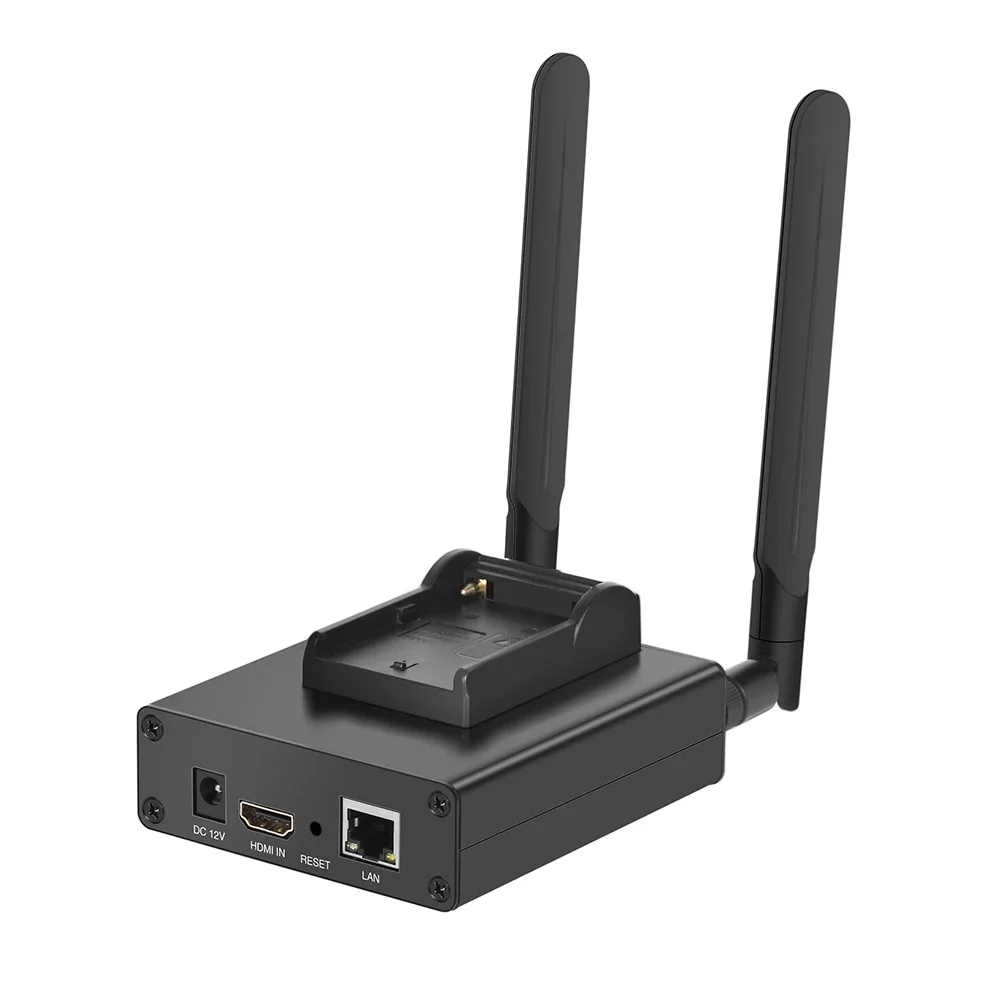 H.264 Encoder Battery Portable for Use Wifi IP Encoder for Streaming or NVR Streaming air with Camera