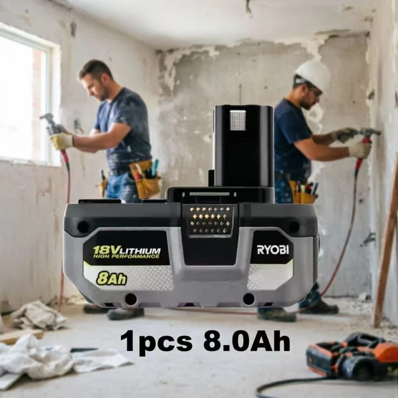 18V Li-ion Battery Compatible With RYOBI ONE+ All 18V Cordless Tools Professional Grade Battery