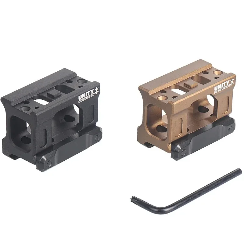 Unidade tática ao ar livre suporte de aumento rápido montagem riser para imimpoint compm5s compm5b t2 romeo5 e dever rds para trilho 20mm