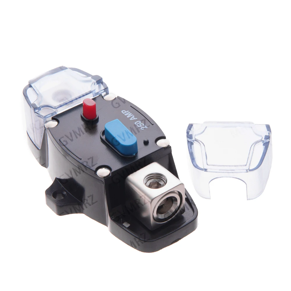 1PCS 12-48VDC 250A  40A 50A Car Truck Audio Resettable Fuse Circuit Breaker with Power Protect Component 50A 80A 60A 300A 