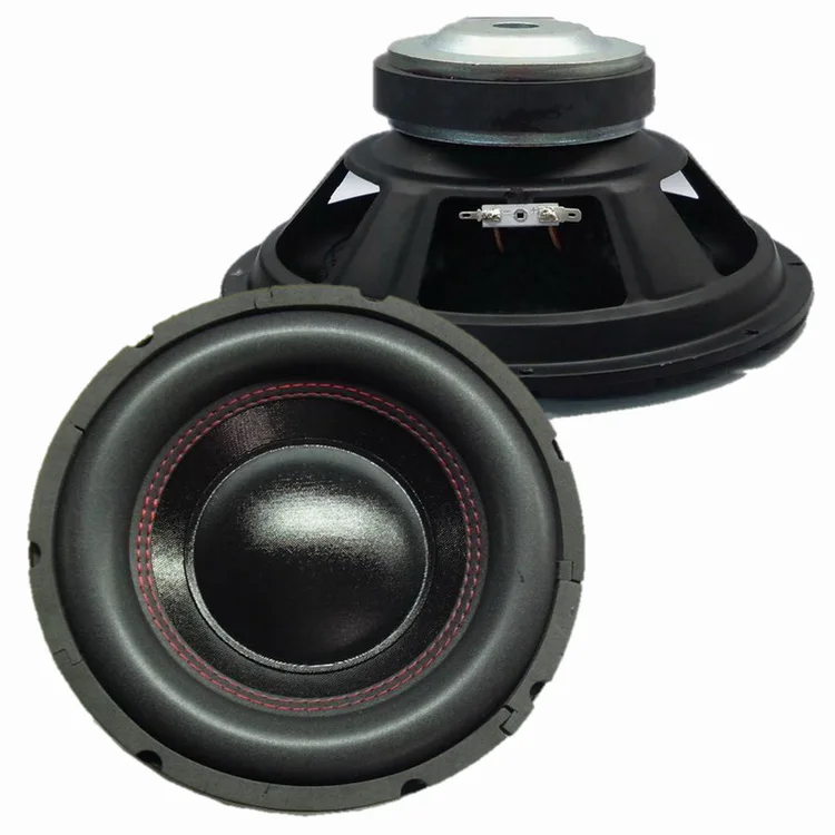 38Hz-1.3KHz RMS Power 200W 4Ω/8Ω Optional Factory 10Inch Car/Home etc. Audio Subwoofer Speaker Paper cone+Foam edge Iron frame