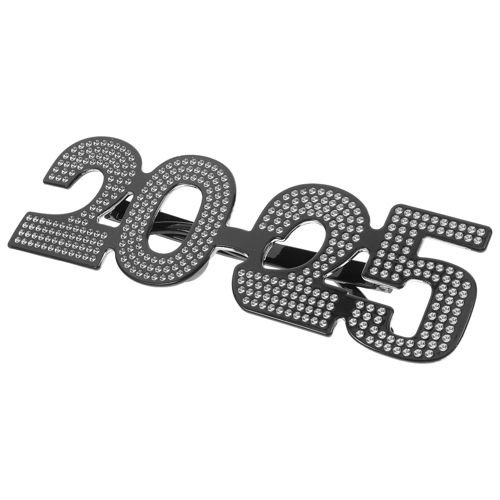 Funny 2025 Glasses Christmas Photo Props Novelty Abs Class of Party New Year Favors