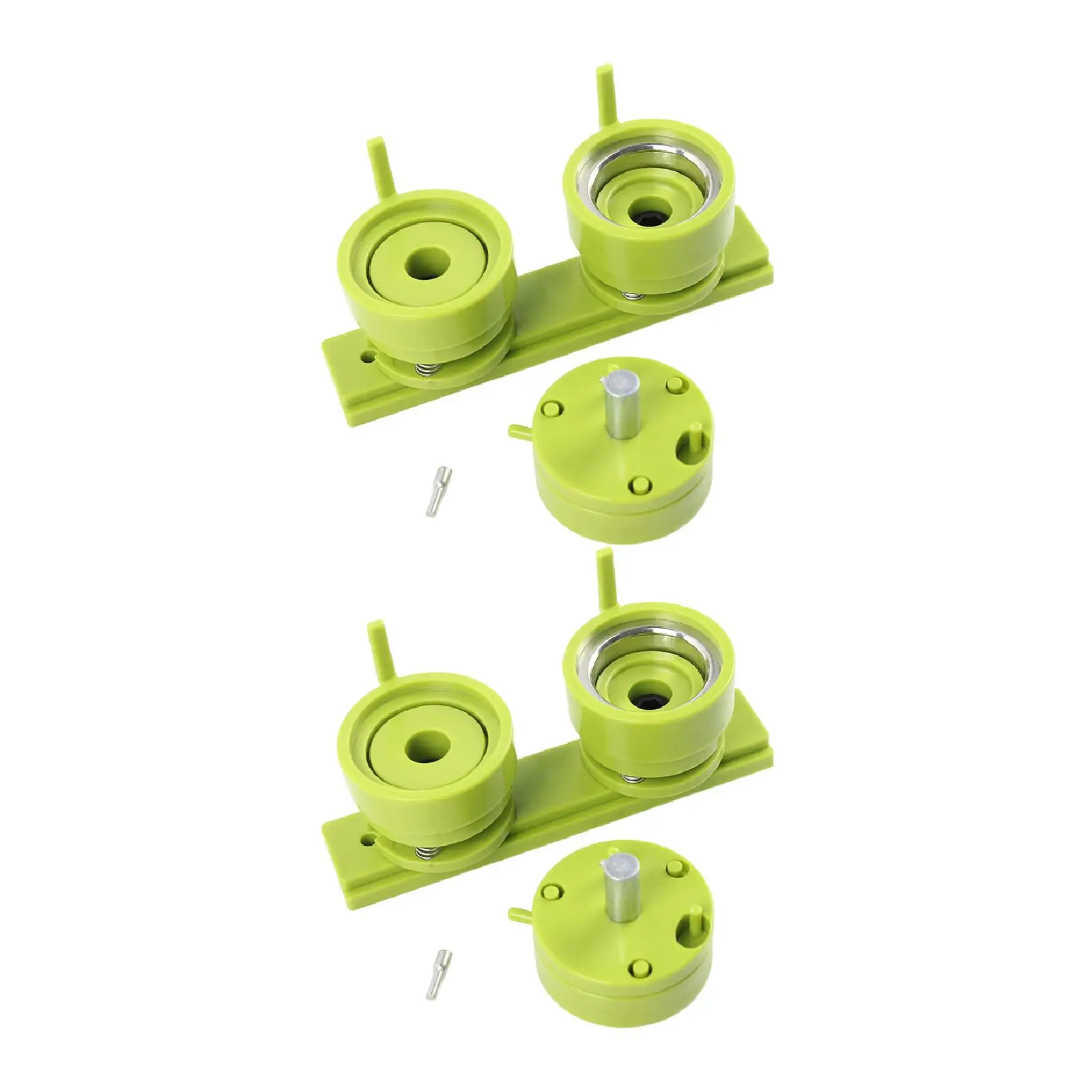 

Button Making Mould ABS Plastic Badge Punching Tool Portable Pin Maker Mould for Handmade Club Gift Projects