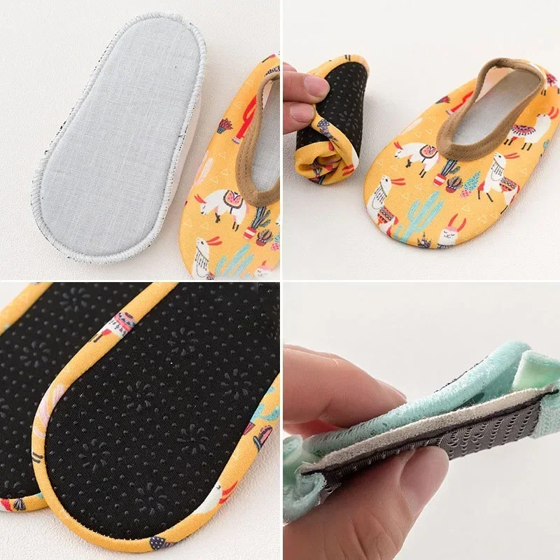 أحذية رياضية للأطفال الصغار، جوارب للشاطئ، أحذية سباحة للأطفال، أحذية بيرفوت مائية لركوب الأمواج وصيد الأسماك والغوص للأولاد والبنات