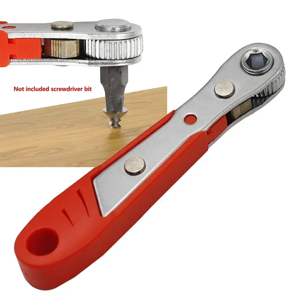 Imagem -04 - Mini Hexagon Ratchet Spanner Quick Release Soquete Ferramentas Household Handle Reparação Chave Chave de Fenda para Carro e Veículo 4