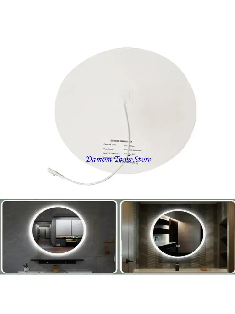 

57be Anti-Fog Window Электронная нагревательная пленка 110 В круглый квадратный квадратный квадратный квадратный квадратный для