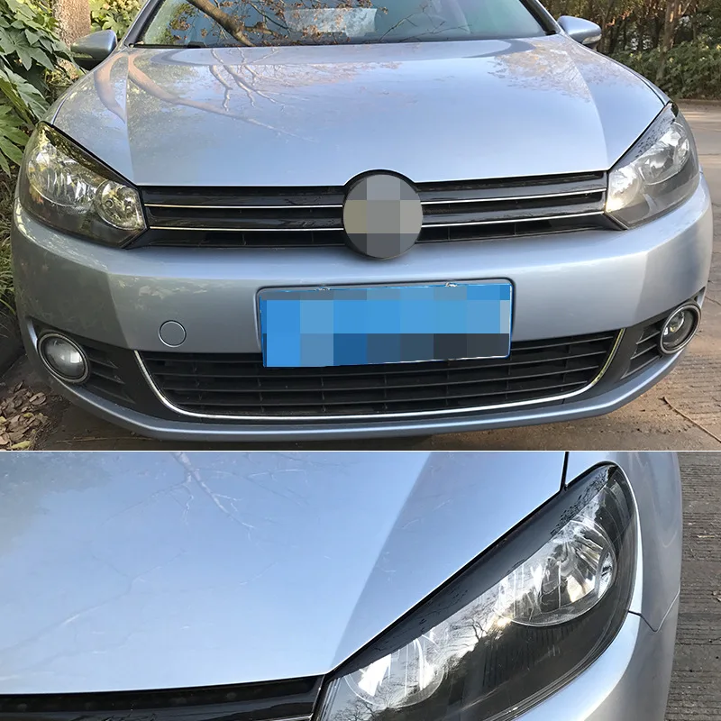 

Applicable to Volkswagen Golf 6 High 6 Golf 6 Headlight Eyebrow Modification Decorative Sticker