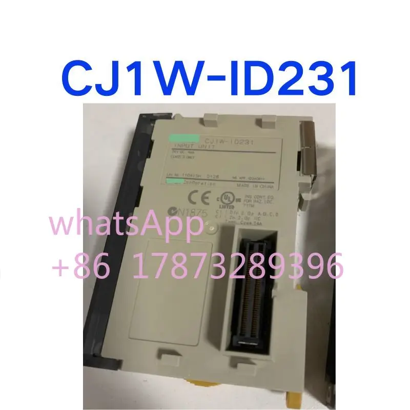Modul CJ1W-ID231 bekas diuji OK dan fungsinya utuh