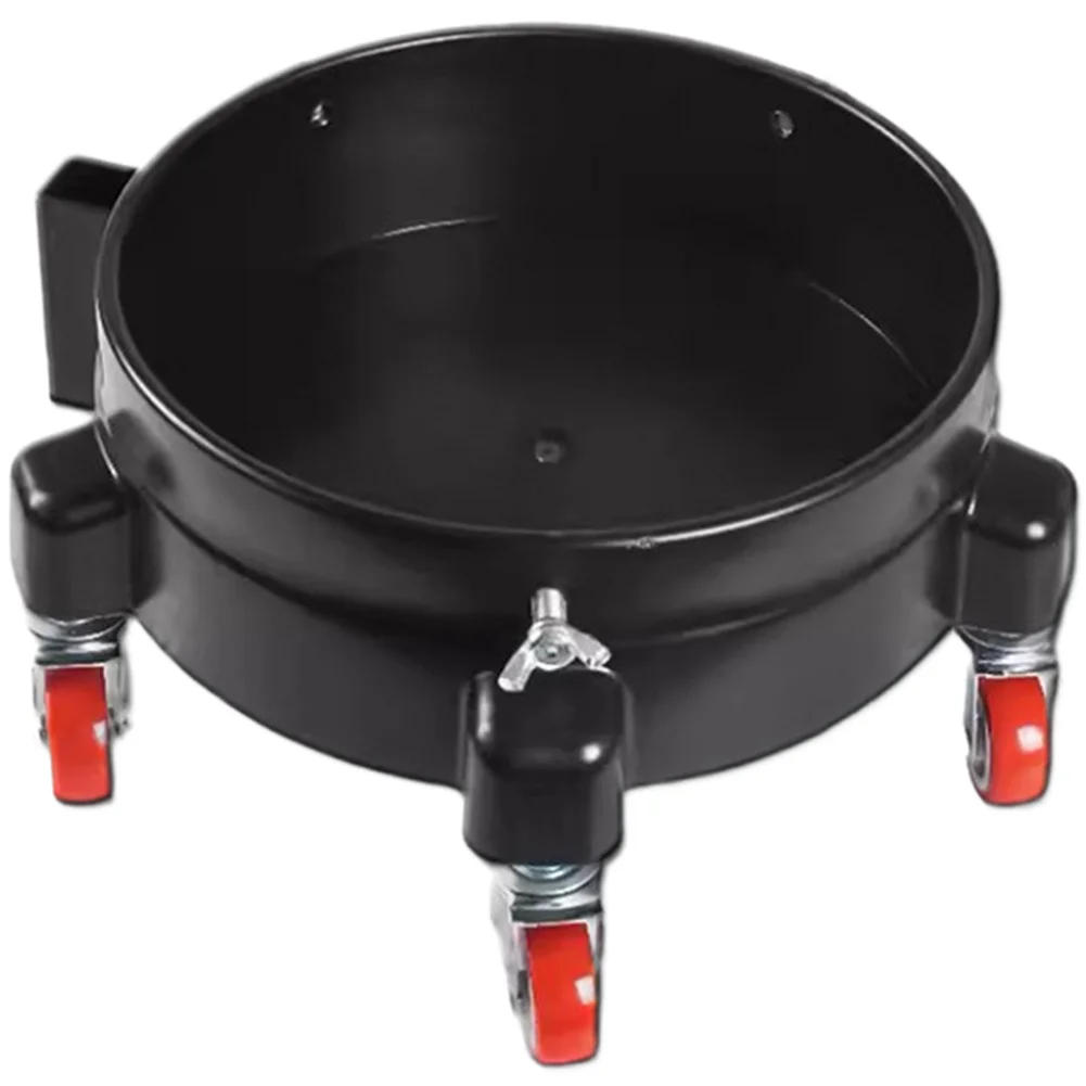 Car Washing 29*27.5*16cm Car Wash Bucket Car Washing Bucket With Wheels Brake Pulleys Thick PP Base Portable Handle
