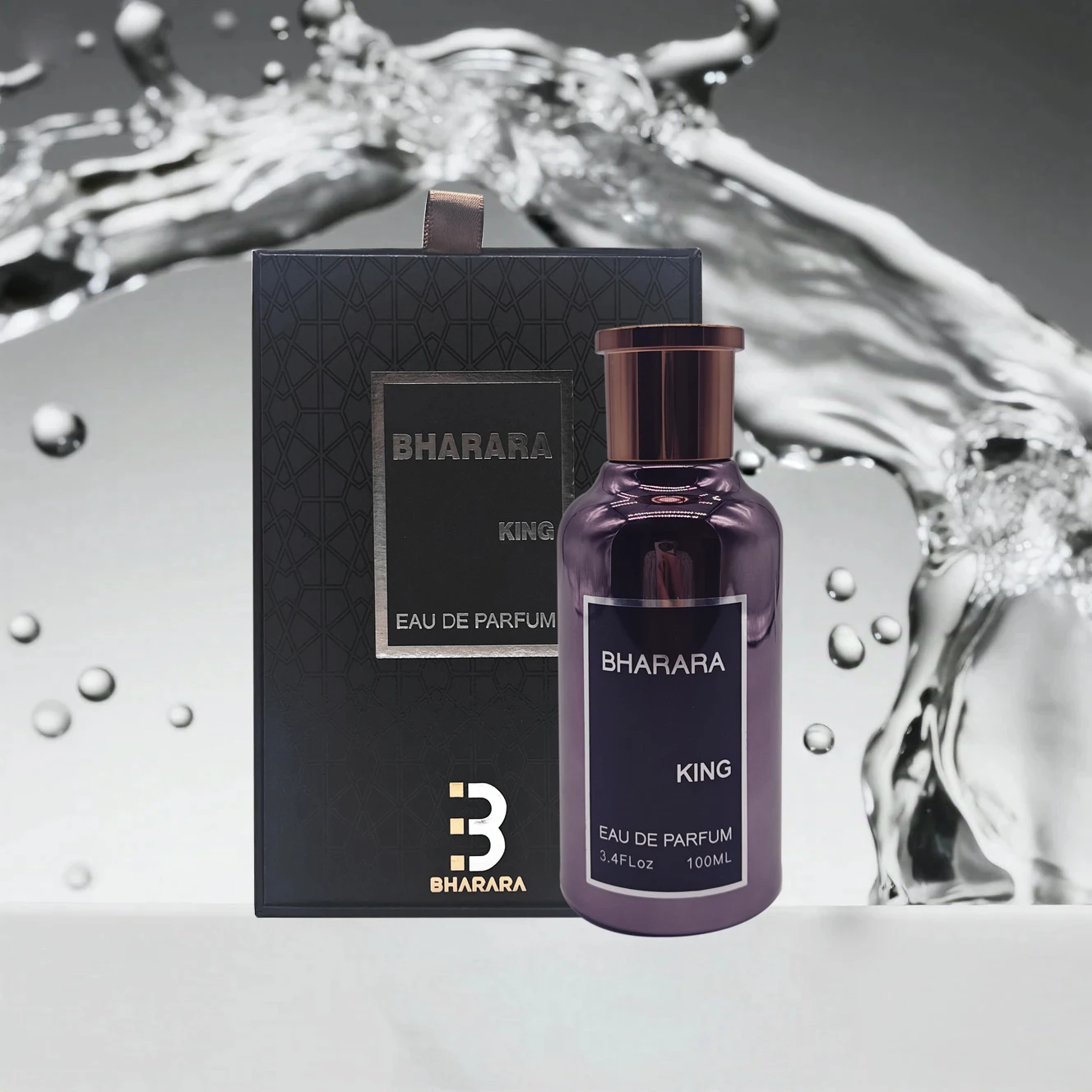 

Bharara King Eau de Parfum for Men | Citrus Amber Scent for Confident Daily Wear | Signature Day to Night Fragrance, Sophisticat