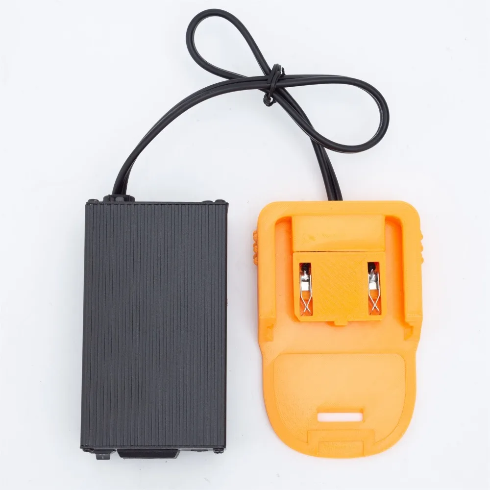 Imagem -06 - Adaptador de Tomada de Inversor de Energia Portátil 200w para Íon de Lítio Ridgid Aeg 18v 20vmax Alimentado por ca 110v com Usb Duplo 5v 2.4a