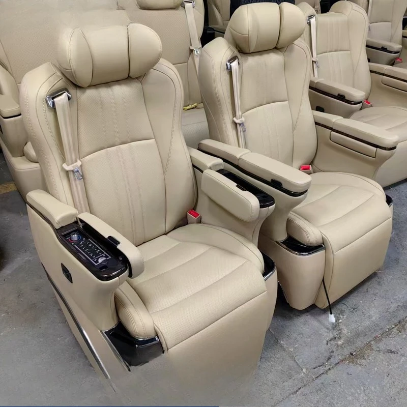 

Alphard and MPVs-like Deluxe Seat Conversion - Premium Leather Seats with Heating/Ventilation and Power Adjustment