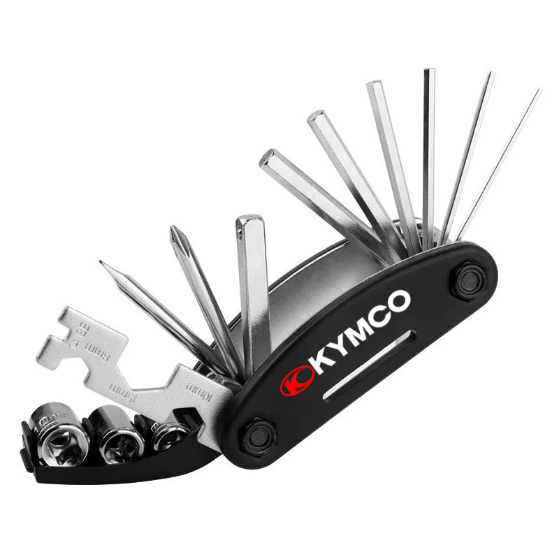 For KYMCO AK550 CT250 XCITING 400 500 Downtown DT 125 200i 300 Motorcycle Multifunction Tool Portable Repair Screwdriver Set