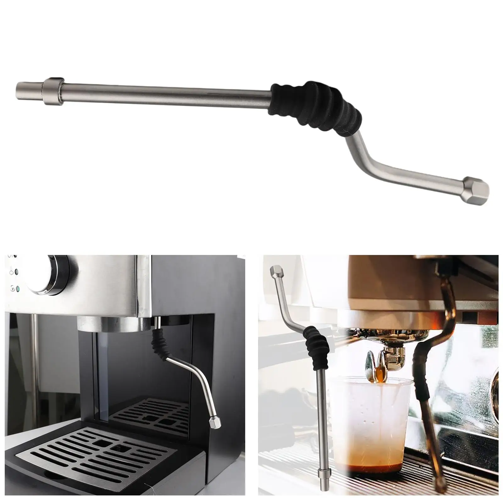 

304 Stainless Steel Steam Wand, Replaces Steam Pipe, Coffee