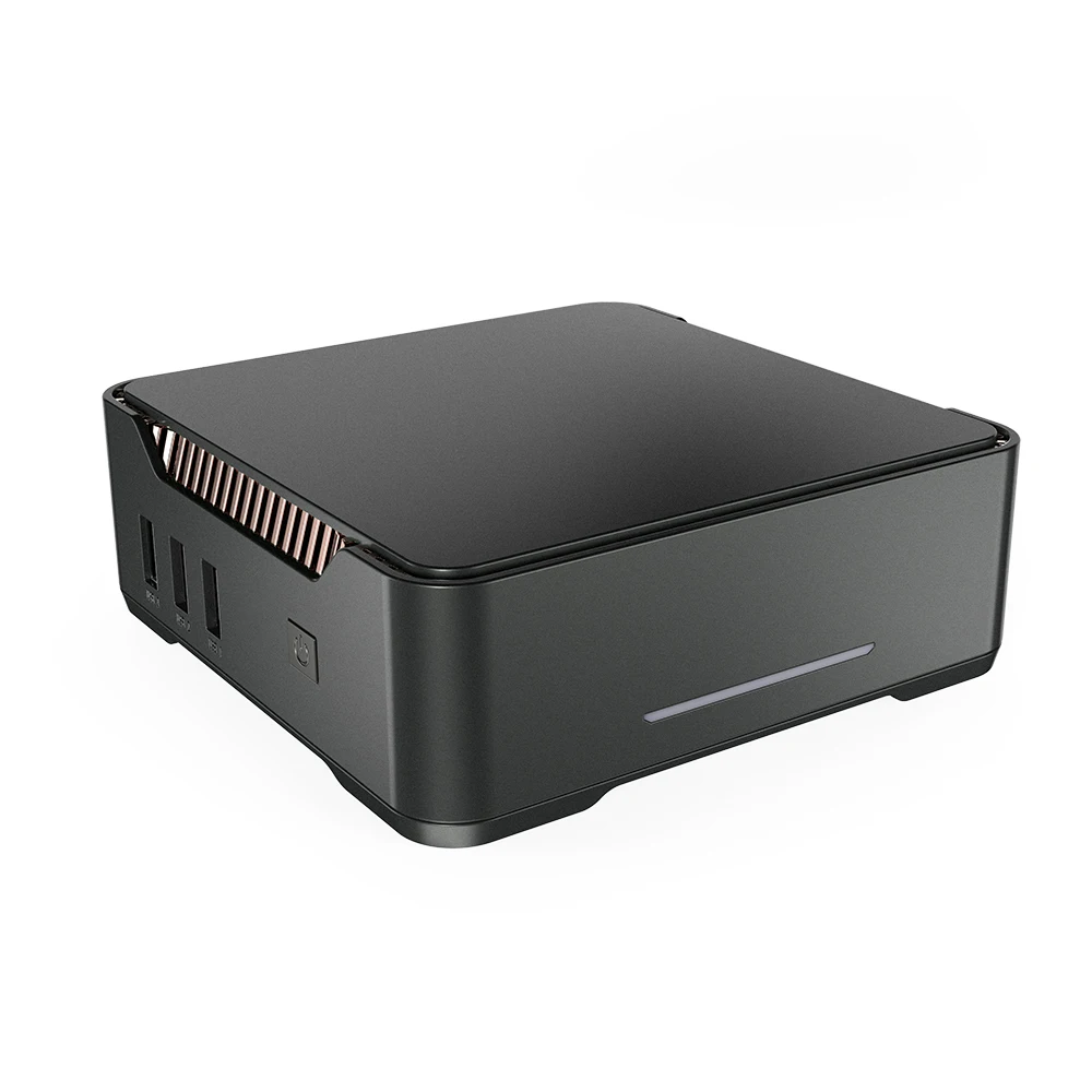 2022 CYX hot sale mini pc box GK3V  celeron J4125 desktop computer pc 4gb 6gb 8gb ddrr4 128gb ssd windows 10/ubuntu fanless