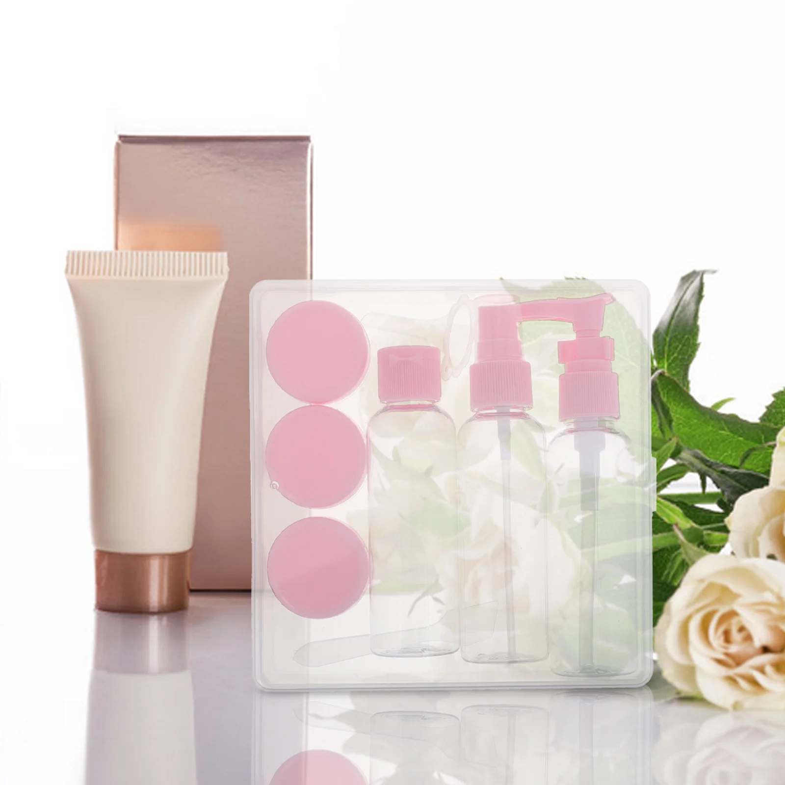 

1Set Mini Travel Spray Bottles Portable Refillable Containers Lightweight Small Perfume Atomizer for Skincare Makeup
