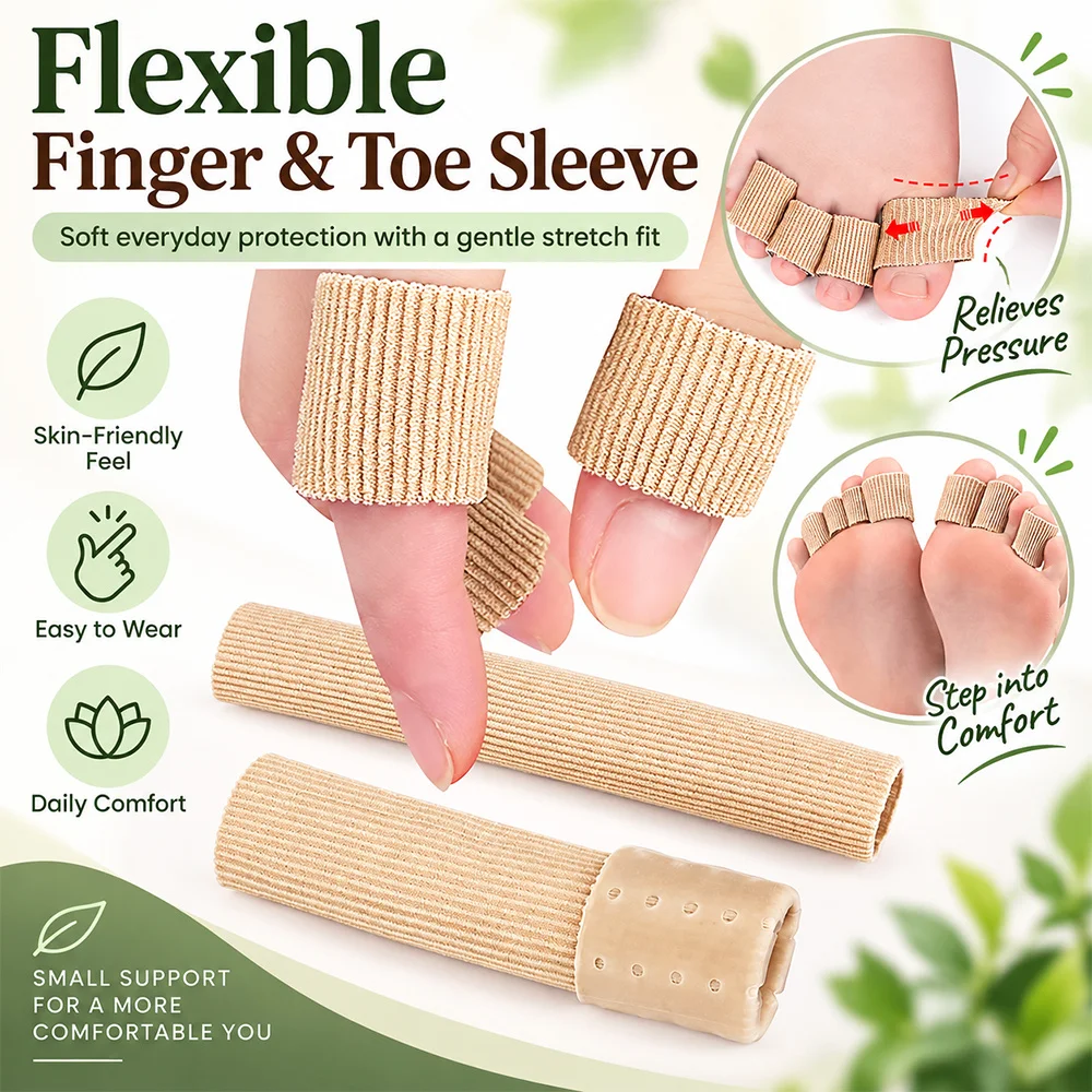 Anti Blister Gel Protectors Soft Silicone Foot Toe Guards Running Shoes Comfortable Finger Protection WINRUOCEN