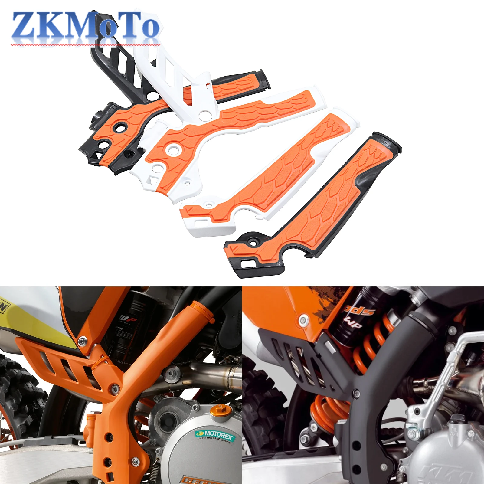 Motorcycle Frame Protection Protector For KTM XCW XCFW SX SXF EXC EXCF 125-500 2011 2012 2013 2014 2015 2016 Dirt Bike Universal