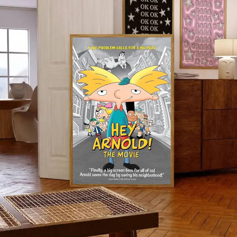 1 قطعة الكرتون كول يا أرنولد المشارك طباعة لغرفة النوم غرفة المعيشة ديكور المنزل اللوحة جدار الفن HD صورة جدارية #5