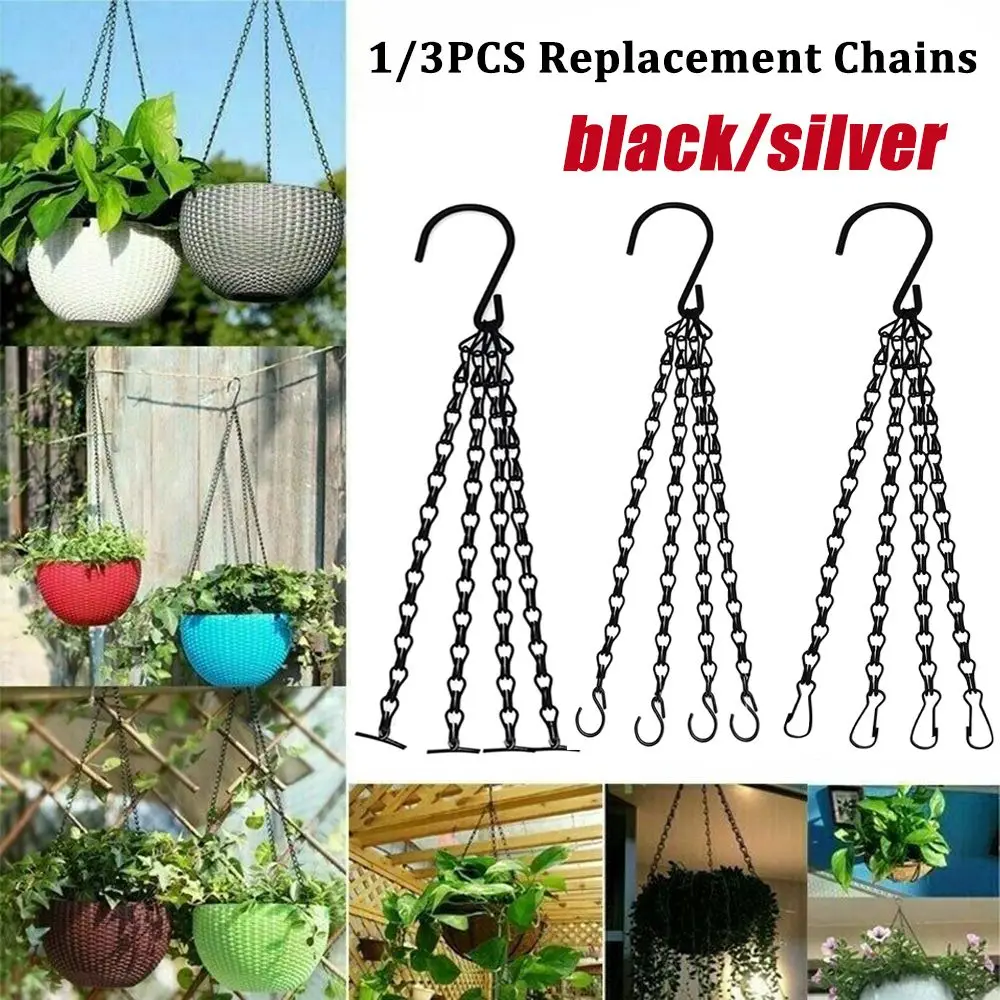 1/3PCS Planters Flower Pot Pendant 14