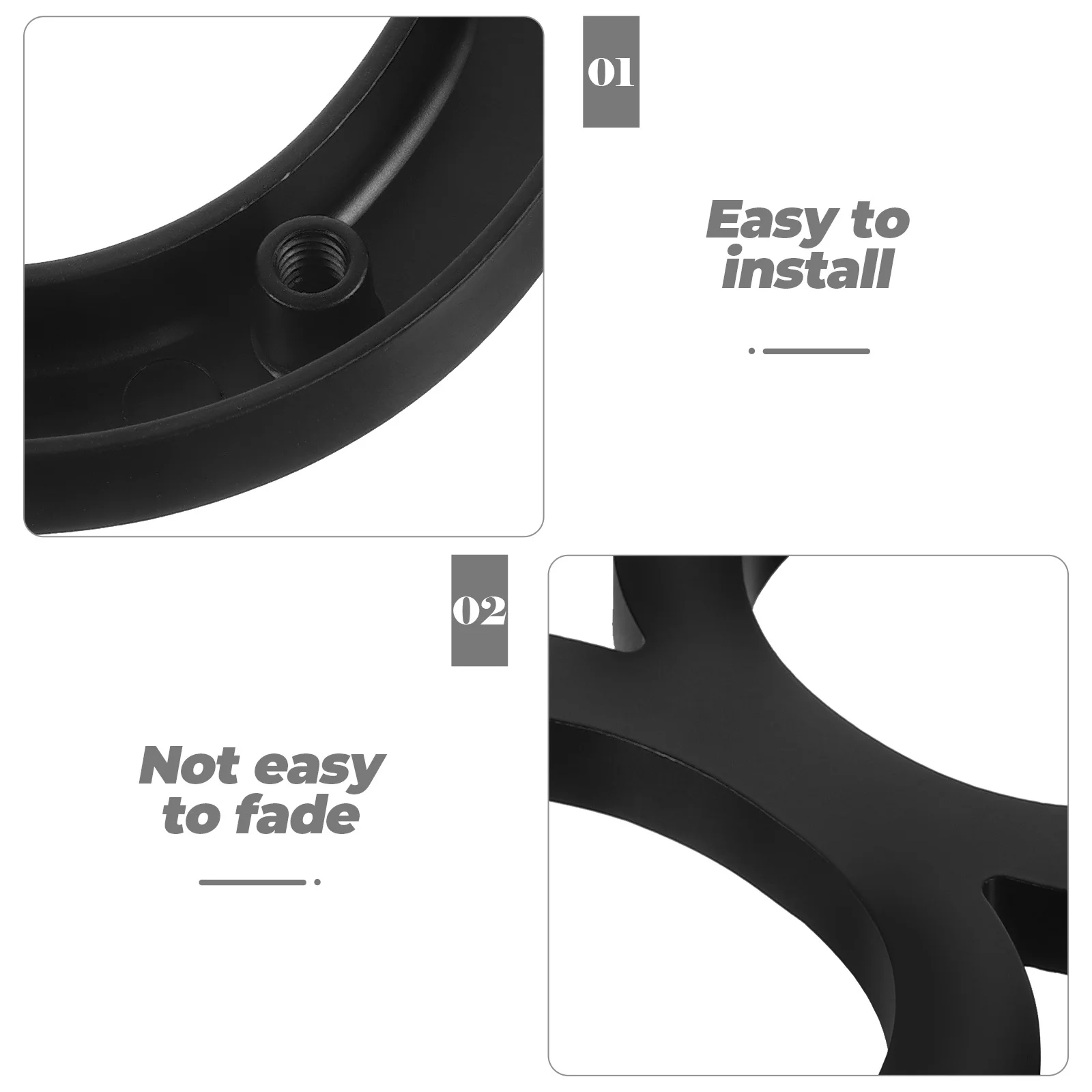 

Zinc Alloy Metal House Number Sign Outdoor Weatherproof Address Plaque for House Exterior Wall Garden Fence Street