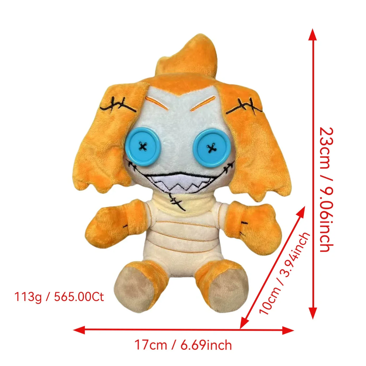 Gaslight District Mel دمى قطيفة محشوة أنيمي الخبز القطن دمية دمية ناعمة لطيف غرفة الديكور جمع ألعاب مخصصة هدية