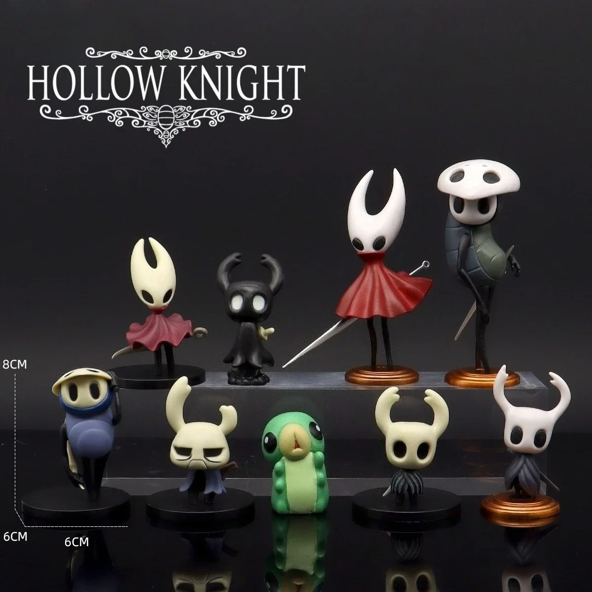 Spiel Hollow Knight Silksong PVC Action Figure Sammeln Modell Hornet Anime Figur Dekoration Spielzeug Junge Geburtstag Weihnachten geschenk Gamer