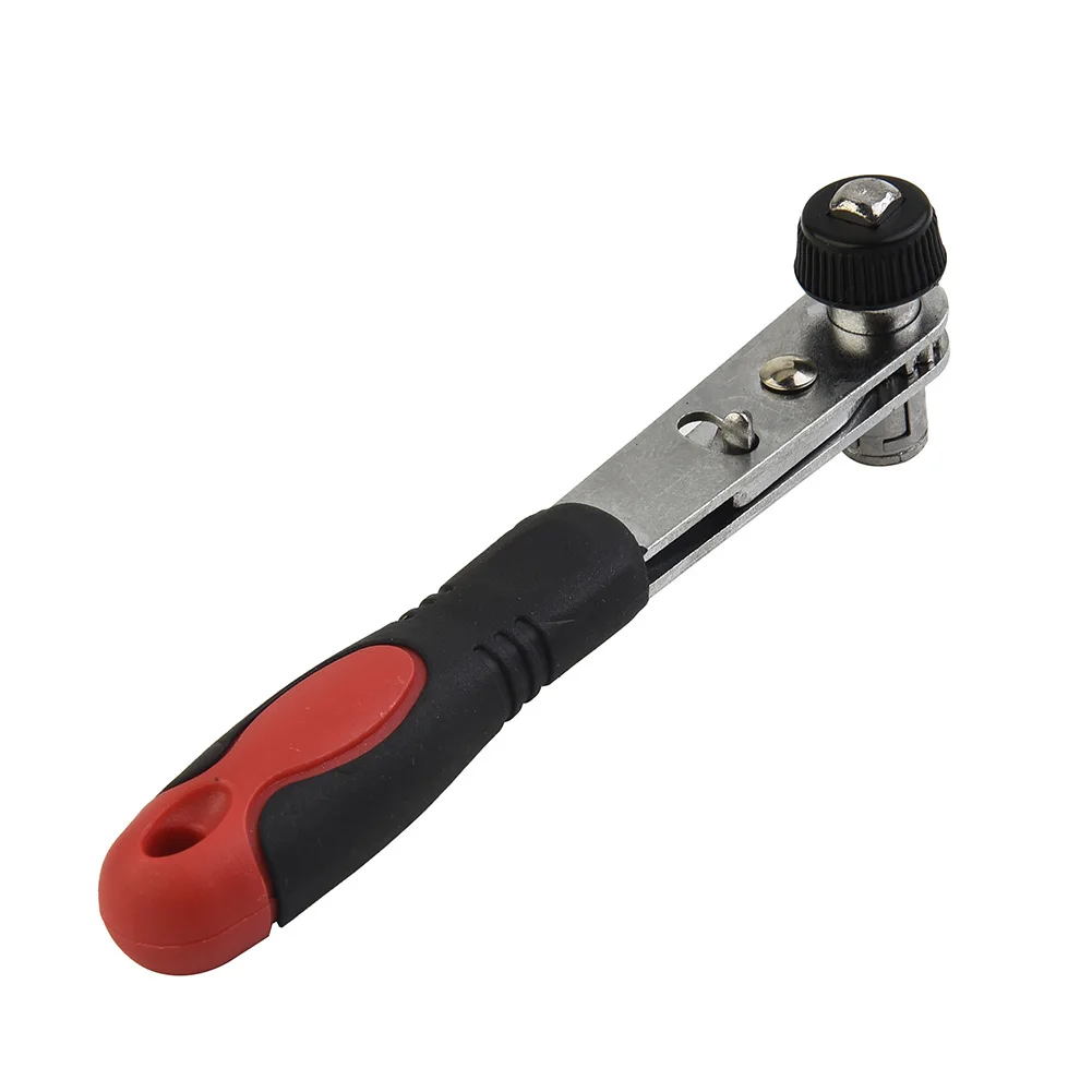 1pc Mini Ratchet Wrench 1/4" Socket Screwdriver Tool Adjust Forward Reverse 6.35 Quick Socket Driver Wrench Tool