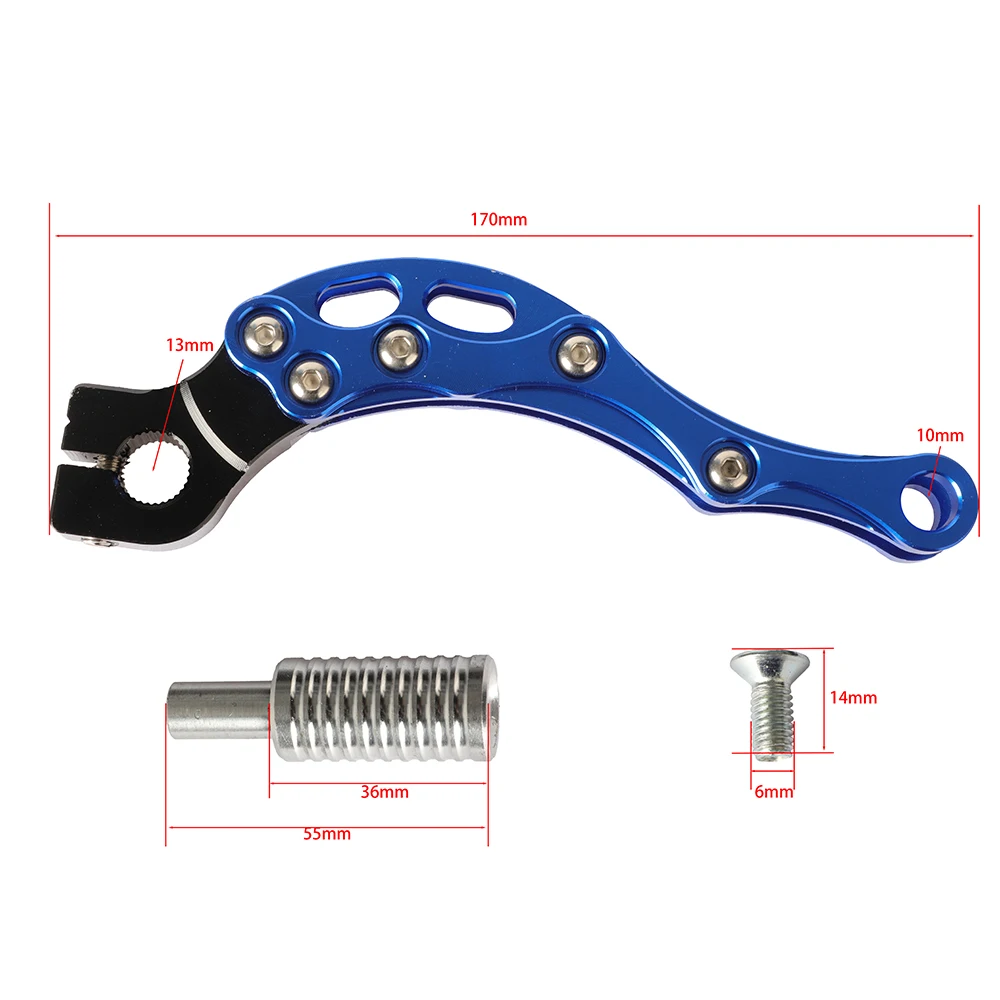 CNC Engine Gear Shift Lever Shifter Refit Starting Rod for Motorcycle ATV Dirt Pit Bike 50/110/125/150/250CC Kick Start Pedal