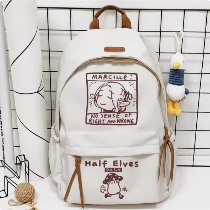 Anime Delicious in Dungeon  Cartoon Bag Women Man Fashion Leisure Teenagers Student Backpack Handbag B1694