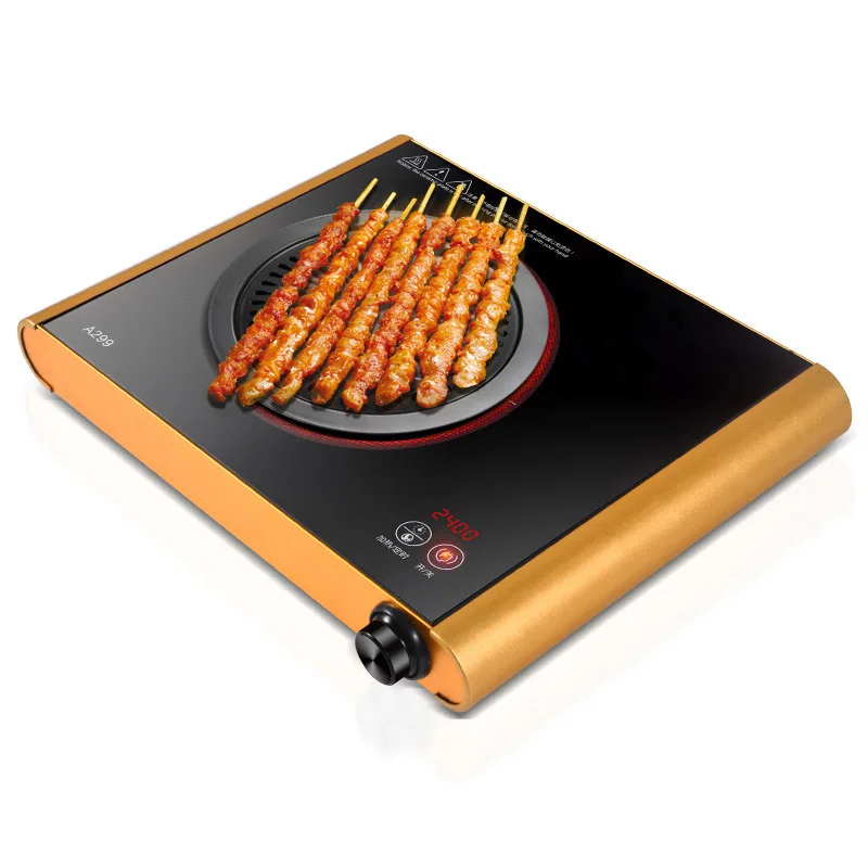 Cocina radiante eléctrica, Cocina de Inducción de 2500W, estufa eléctrica, máquina de cocina doméstica, estufa de ondas de luz, cocina radiante