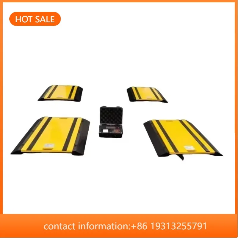 

【Best-selling】100Ton 150Ton Wireless Portable Truck Axle Weigh Pad Dynamic Weighing Scale