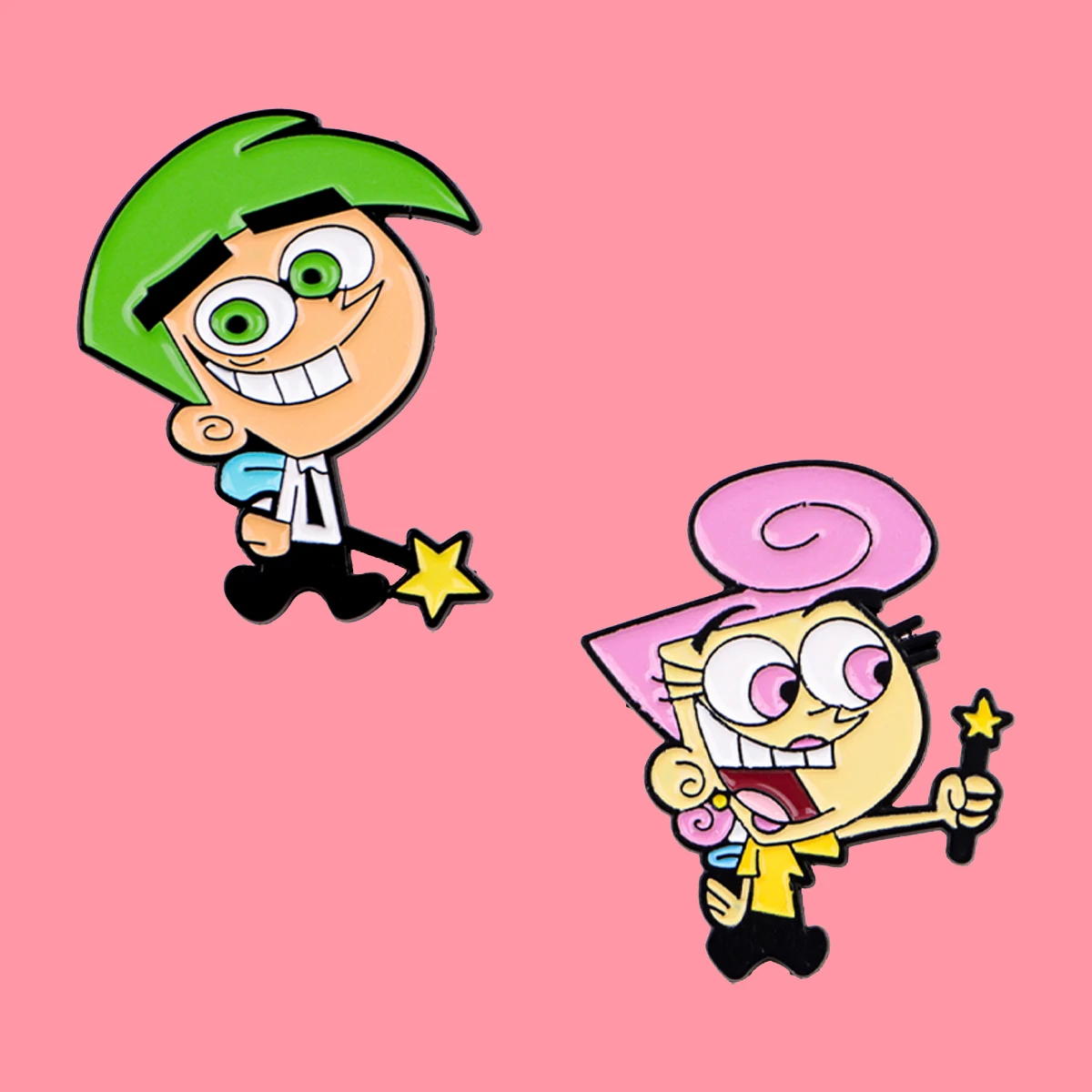 Lustiger Cartoon-Elfen-Junge Emaille-Pin Anime-Figuren Brosche Anstecknadel Abzeichen für Rucksack Kleidung Accessoires Schmuck Freundesgeschenke