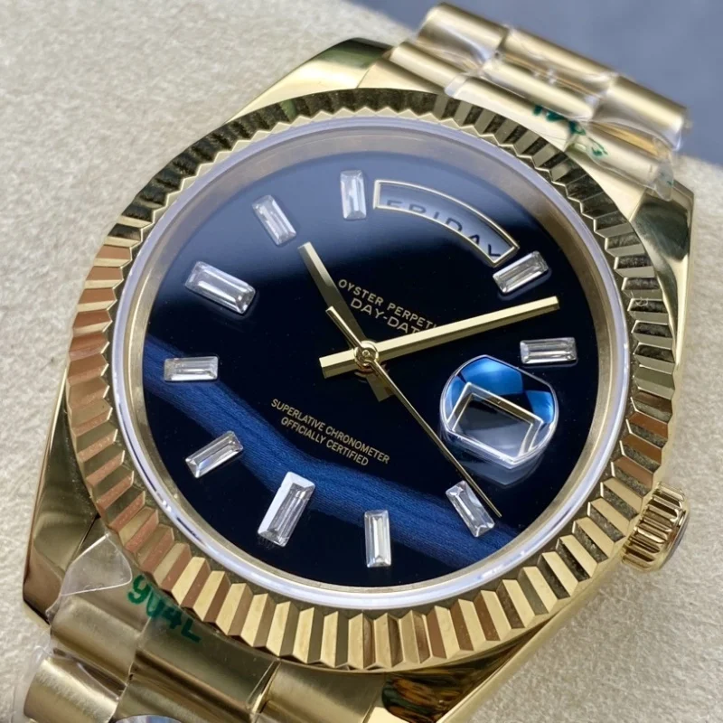 Luxury Watch Casual Sport Brand Stainless Steel Band Clock Fashion Quartz Wristwatches Date Display Night Glow Watches for Men